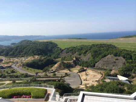 丘の上からの景色