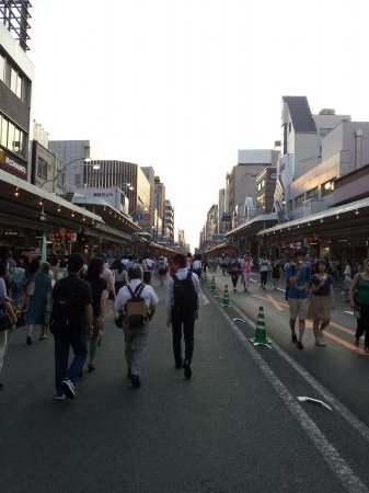 祇園祭と街並み