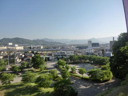 上田城からの景色